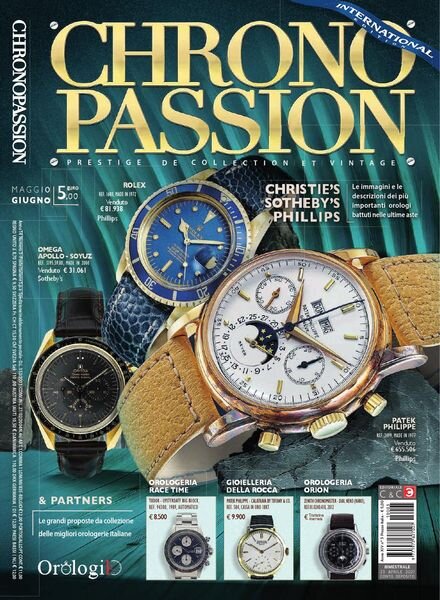 Chrono Passion – Maggio-Giugno 2021 Cover