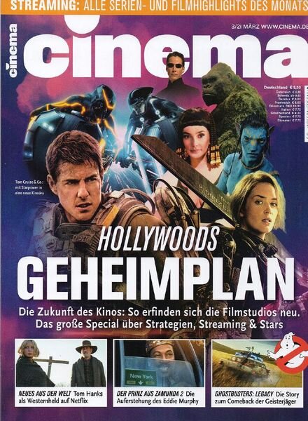 Cinema Germany – Marz 2021 Cover