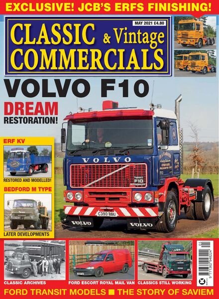 Classic & Vintage Commercials – May 2021 Cover
