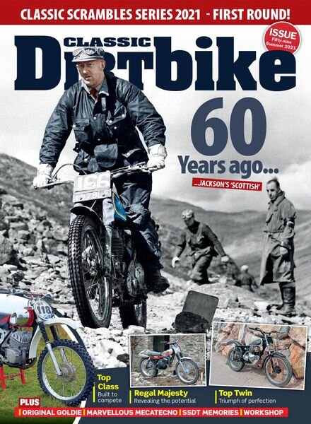 Classic Dirt Bike – May 2021 Cover