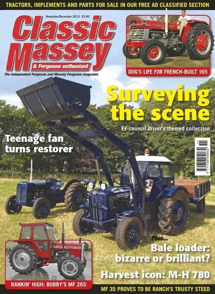 Classic Massey – Issue 47 – November-December 2013 Cover