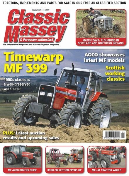 Classic Massey – Issue 50 – May-June 2014 Cover