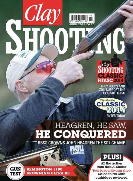 Clay Shooting – April 2014 Cover
