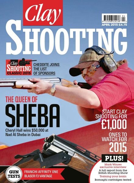 Clay Shooting – April 2015 Cover