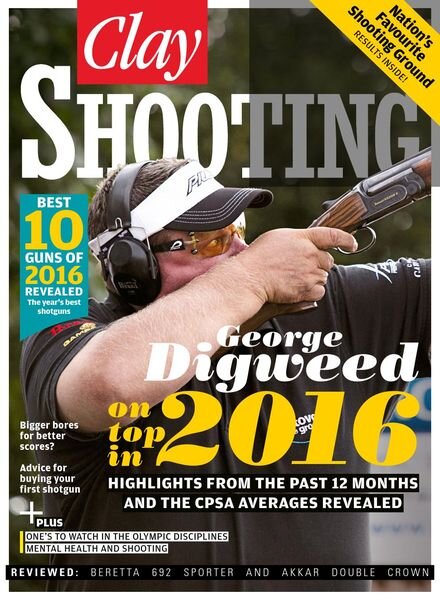 Clay Shooting – January 2017 Cover