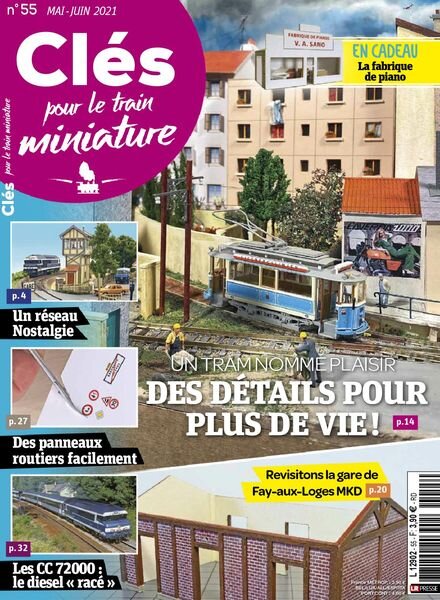 Cles pour le train miniature – mai-juin 2021 Cover