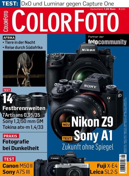 ColorFoto – Mai 2021 Cover