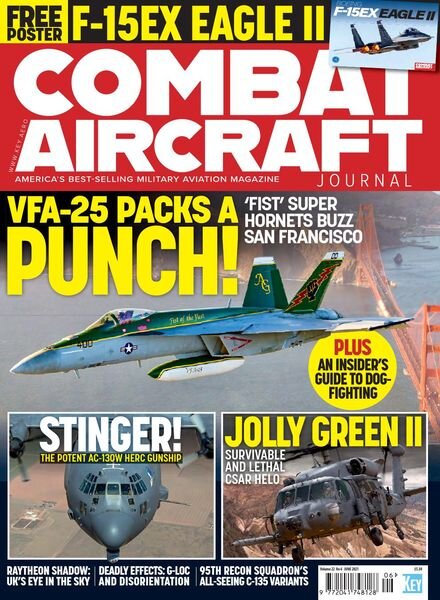 Combat Aircraft – June 2021 Cover