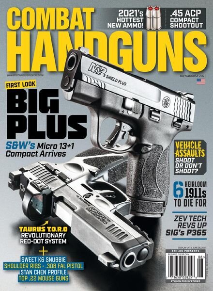 Combat Handguns – July 2021 Cover