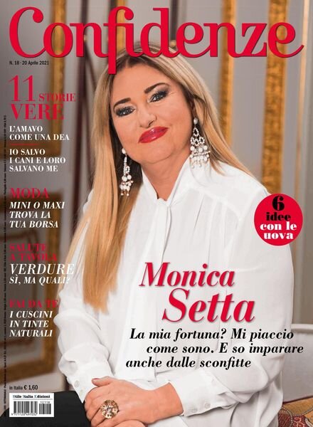 Confidenze – 20 aprile 2021 Cover