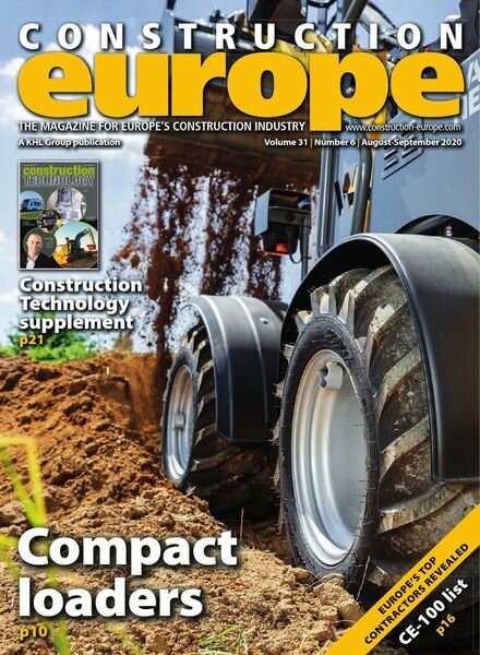 Construction Europe – August-September 2020 Cover