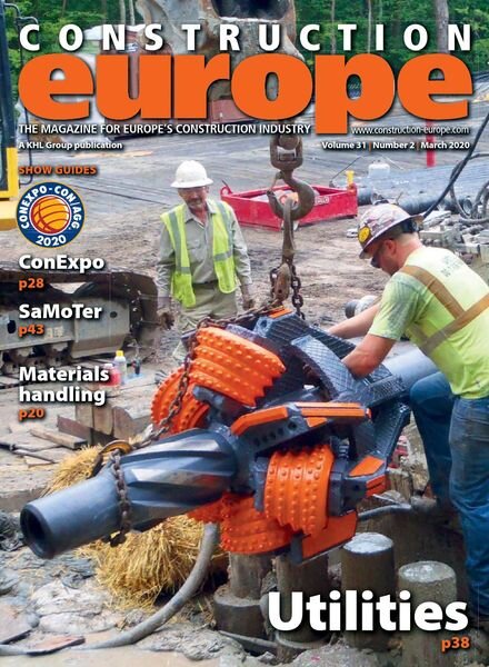 Construction Europe – March 2020 Cover