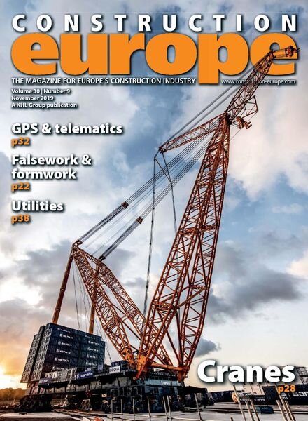 Construction Europe – November 2019 Cover