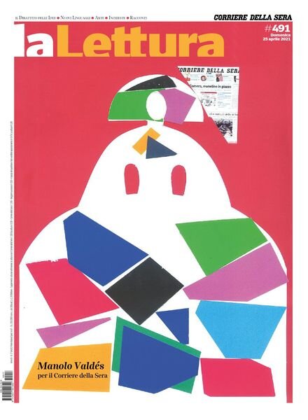 Corriere della Sera La Lettura – 25 Aprile 2021 Cover