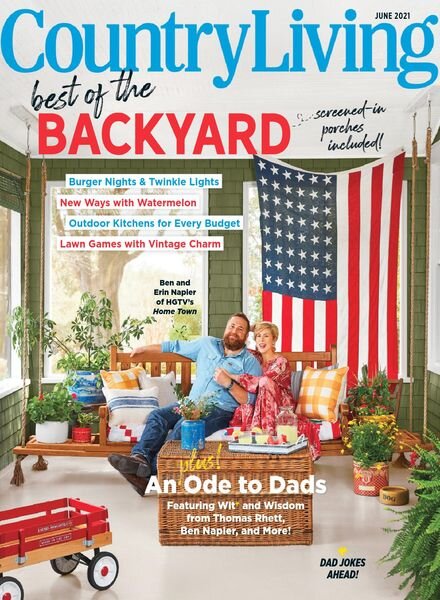Country Living USA – June 2021 Cover