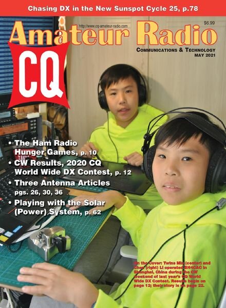 CQ Amateur Radio – May 2021 Cover
