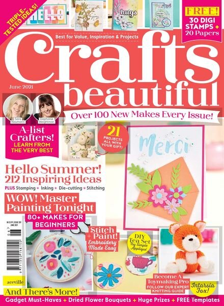 Crafts Beautiful – June 2021 Cover