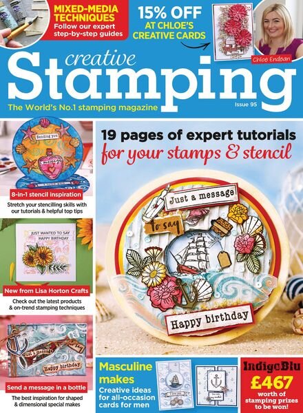 Creative Stamping – April 2021 Cover
