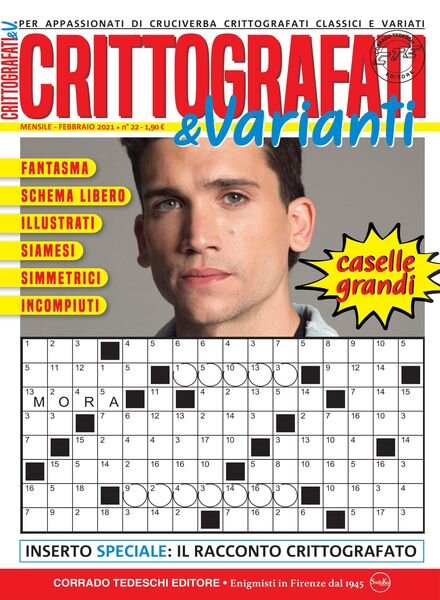 Crittografati & Varianti – febbraio 2021 Cover