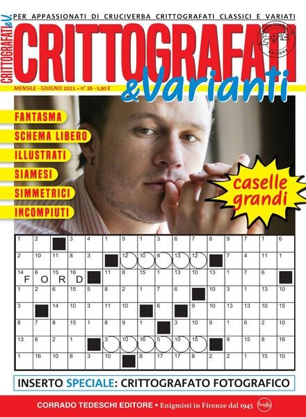 Crittografati & Varianti – giugno 2021 Cover