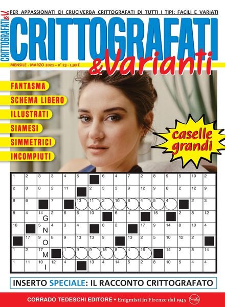 Crittografati & Varianti – marzo 2021 Cover