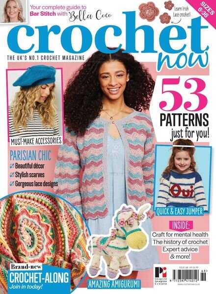 Crochet Now – Issue 68 – April 2021 Cover