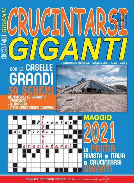 Crucintarsi Giganti – maggio 2021 Cover
