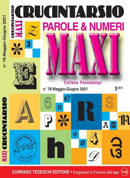Crucintarsio – maggio 2021 Cover