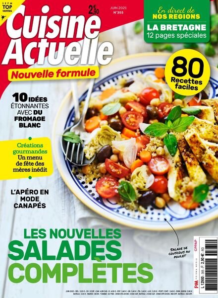 Cuisine Actuelle – Juin 2021 Cover