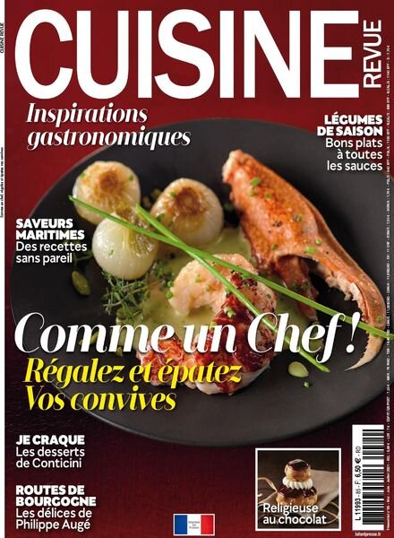 Cuisine Revue – Mai-Juillet 2021 Cover
