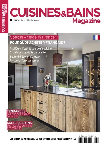 Cuisines & Bains Magazine – Avril-Mai 2021 Cover