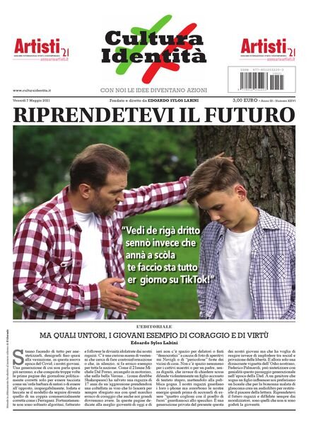 CulturaIdentita – 7 Maggio 2021 Cover
