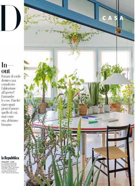D Casa la Repubblica – Maggio 2021 Cover