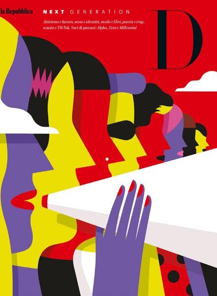 D la Repubblica – 17 Aprile 2021 Cover