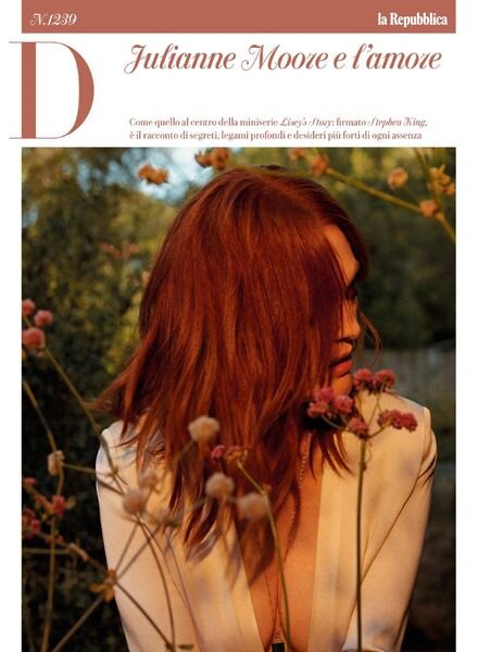 D la Repubblica – 22 Maggio 2021 Cover