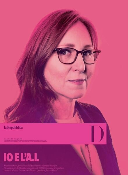 D la Repubblica – 8 Maggio 2021 Cover
