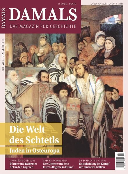 Damals – Mai 2021 Cover