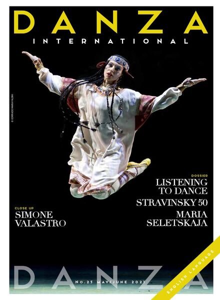 Danza & Danza International – Issue 25 – May-June 2021 Cover