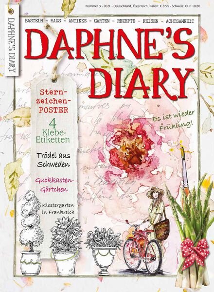 Daphne’s Diary Deutsch – April 2021 Cover