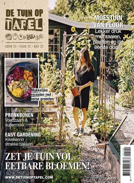 De Tuin op Tafel – april 2021 Cover