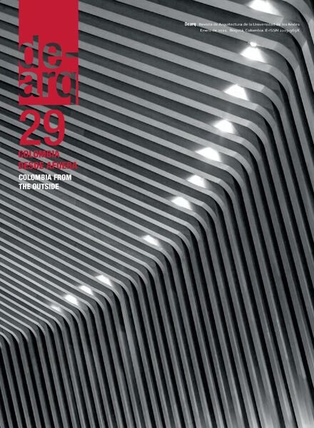 Dearq Revista de Arquitectura – Enero 2021 Cover