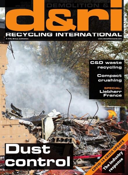 Demolition & Recycling International – April-May 2020 Cover