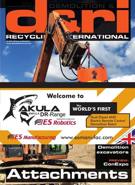 Demolition & Recycling International – January-February 2020 Cover