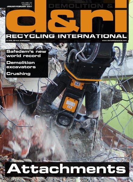 Demolition & Recycling International – January-February 2021 Cover