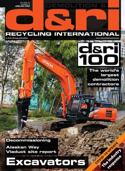 Demolition & Recycling International – June-July 2020 Cover