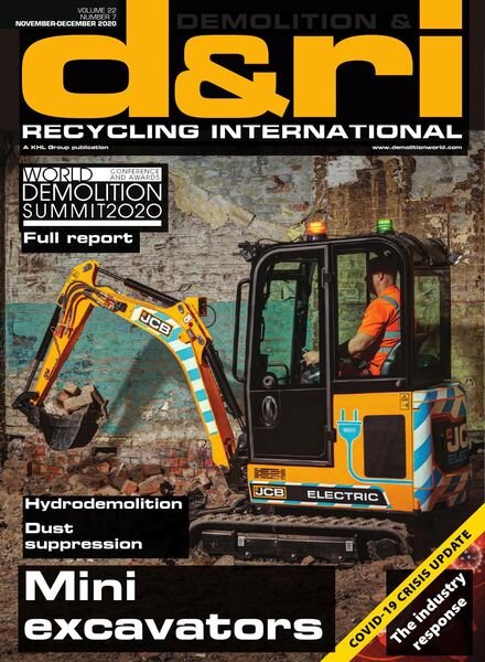 Demolition & Recycling International – November-December 2020 Cover