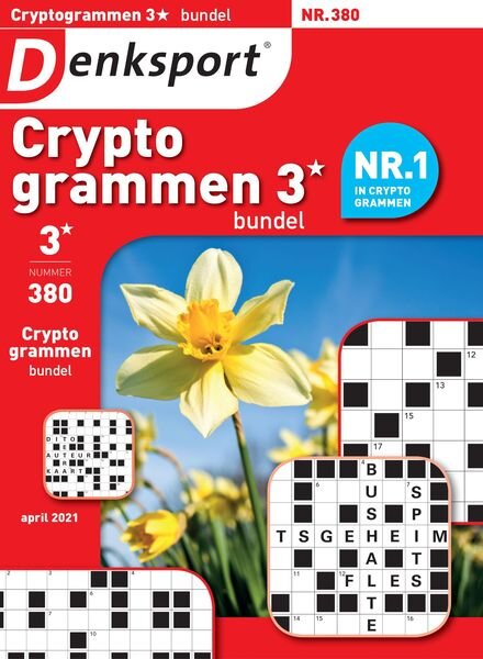 Denksport Cryptogrammen 3 bundel – 01 april 2021 Cover