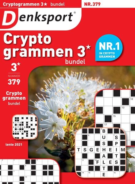 Denksport Cryptogrammen 3 bundel – 11 maart 2021 Cover