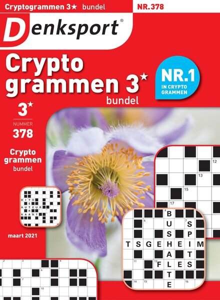 Denksport Cryptogrammen 3 bundel – 18 februari 2021 Cover
