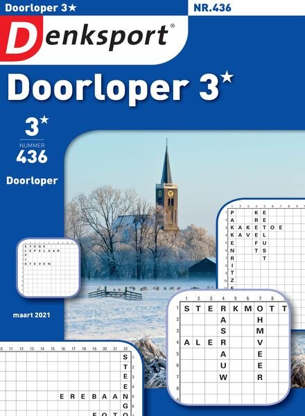 Denksport Doorloper 3 – 25 februari 2021 Cover